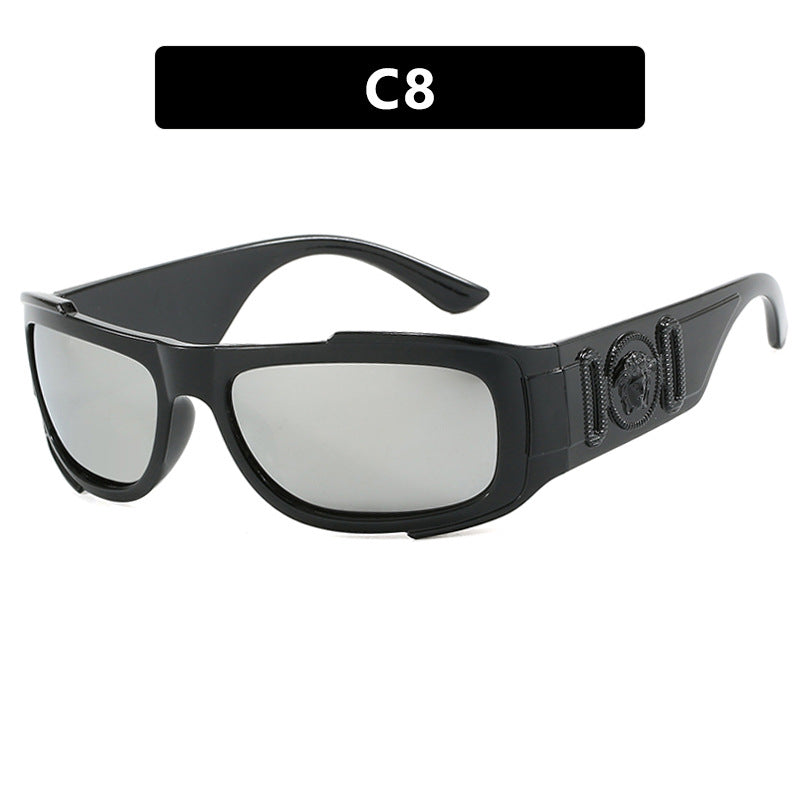 Damen sportliche Sonnenbrille mit ergonomischem Design und UV-Schutz Brehn