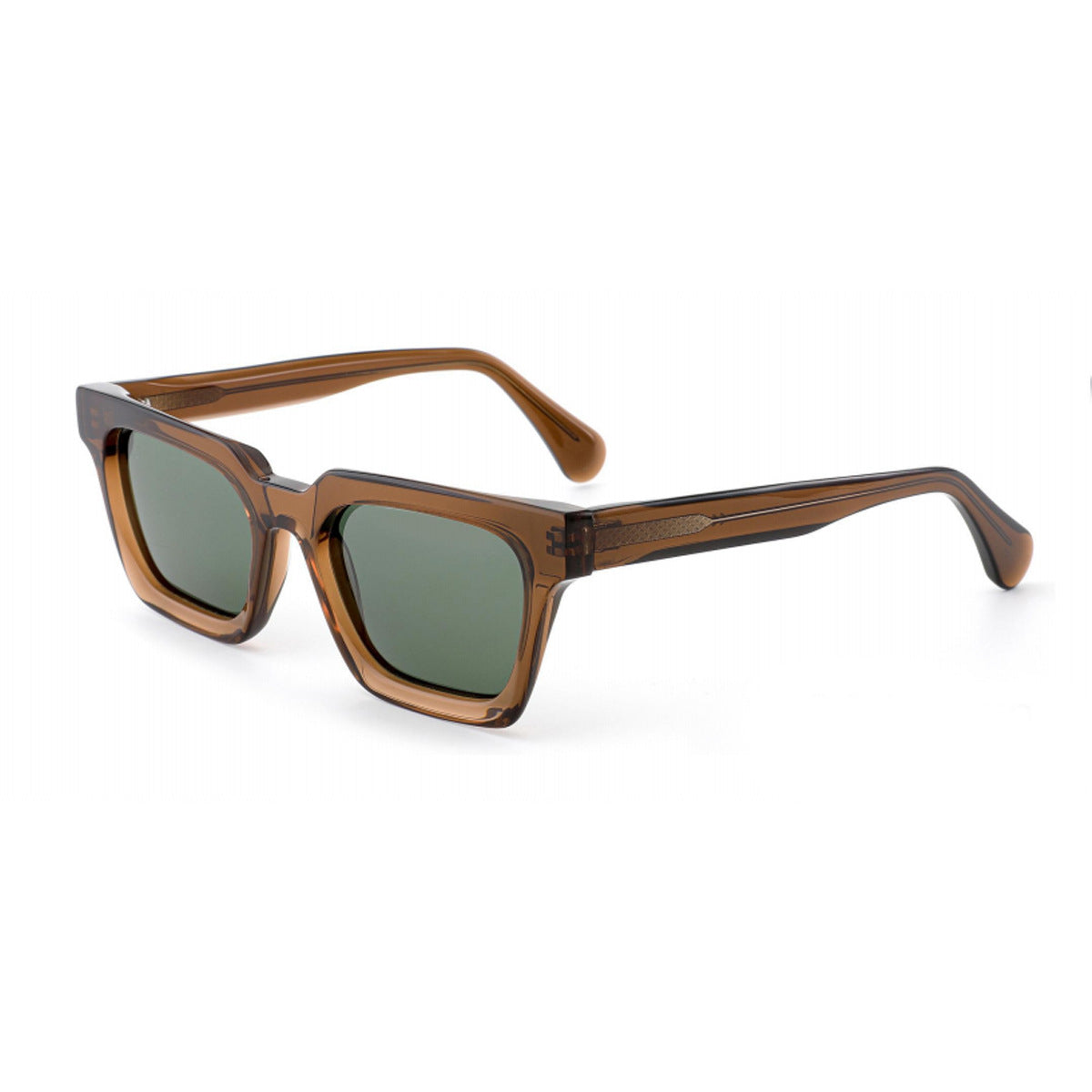 Damen stylische Sonnenbrille mit modernem Kunststoffrahmen Brehn