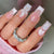 Künstliche Nagelsets mit eleganten floralen Akzenten Brehn