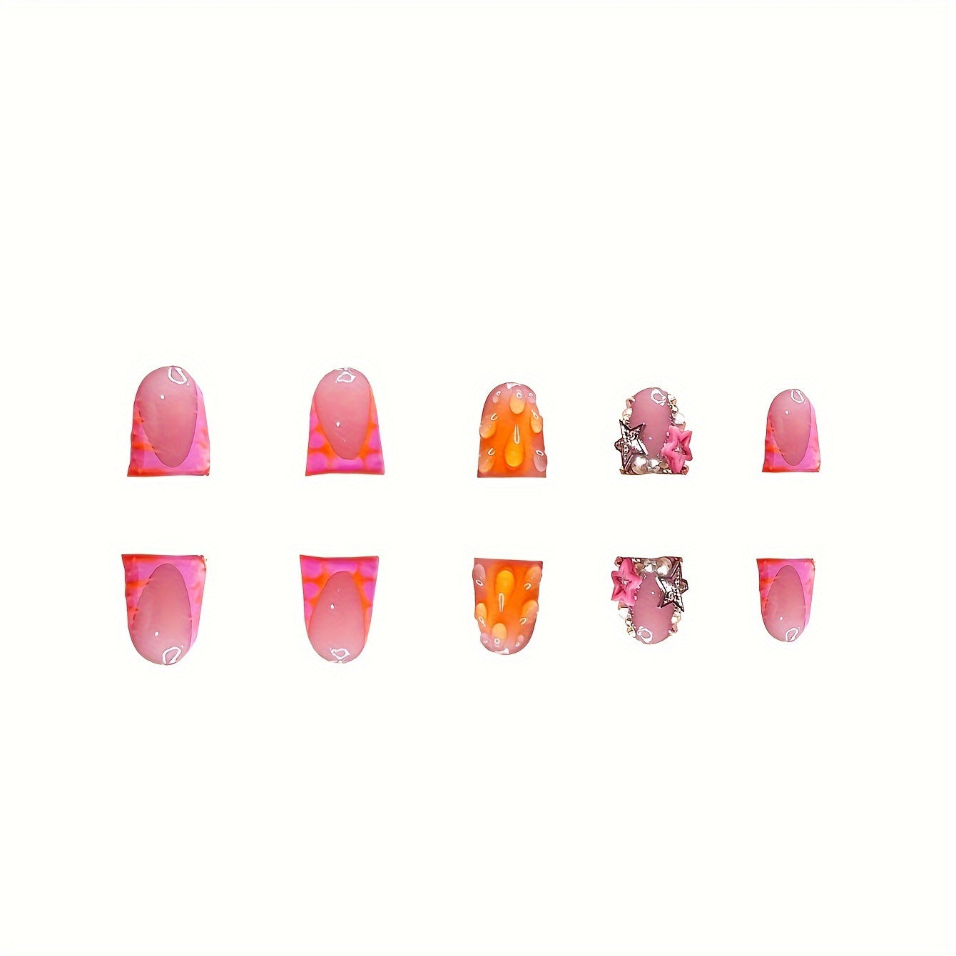 Künstlerisches Gel-Nagelkunst Brehn
