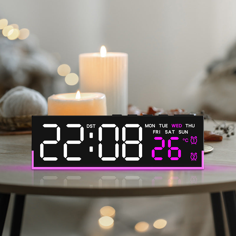 Wecker mit Digitaler Anzeige und Temperaturanzeige Brehn