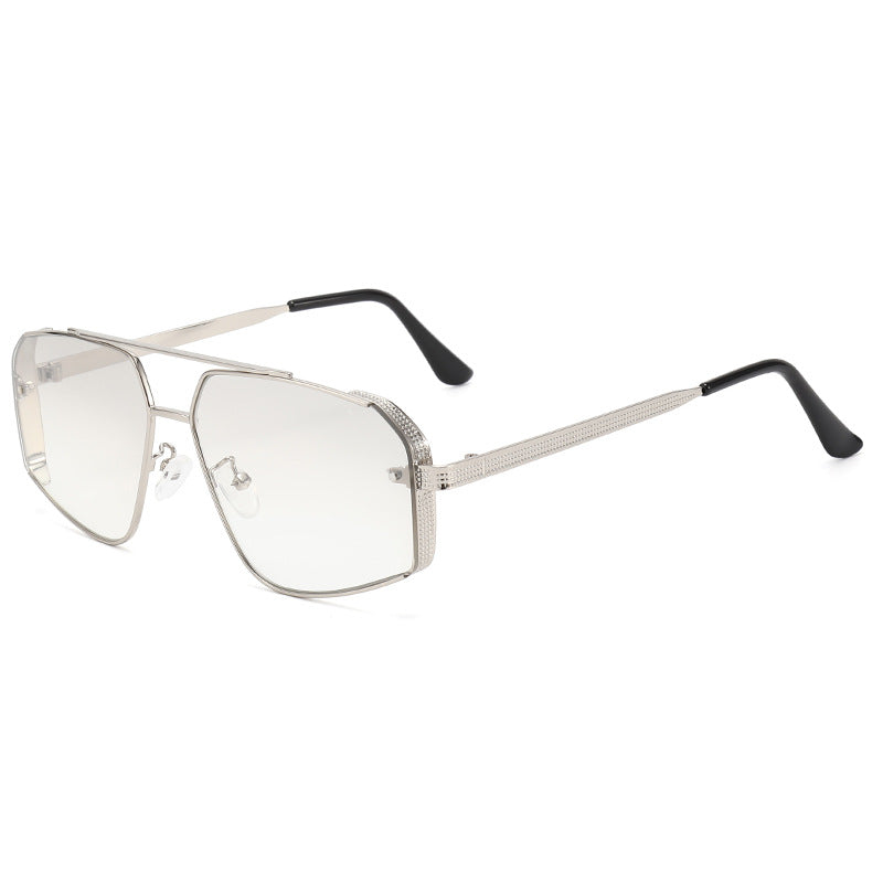 Oversized geometrische Rahmen Sonnenbrillen Brehn