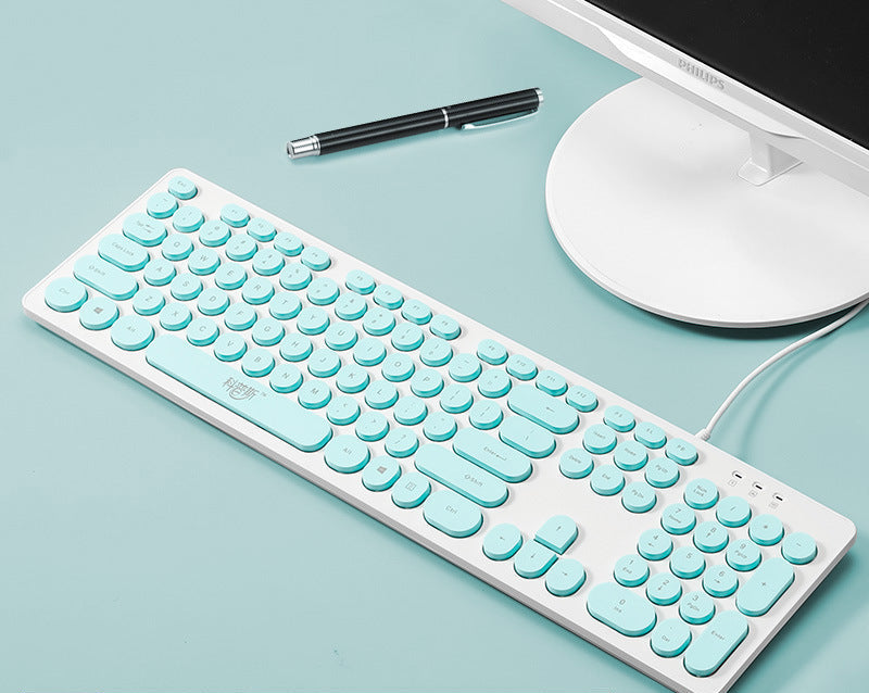 Retro Mechanische Tastatur Brehn