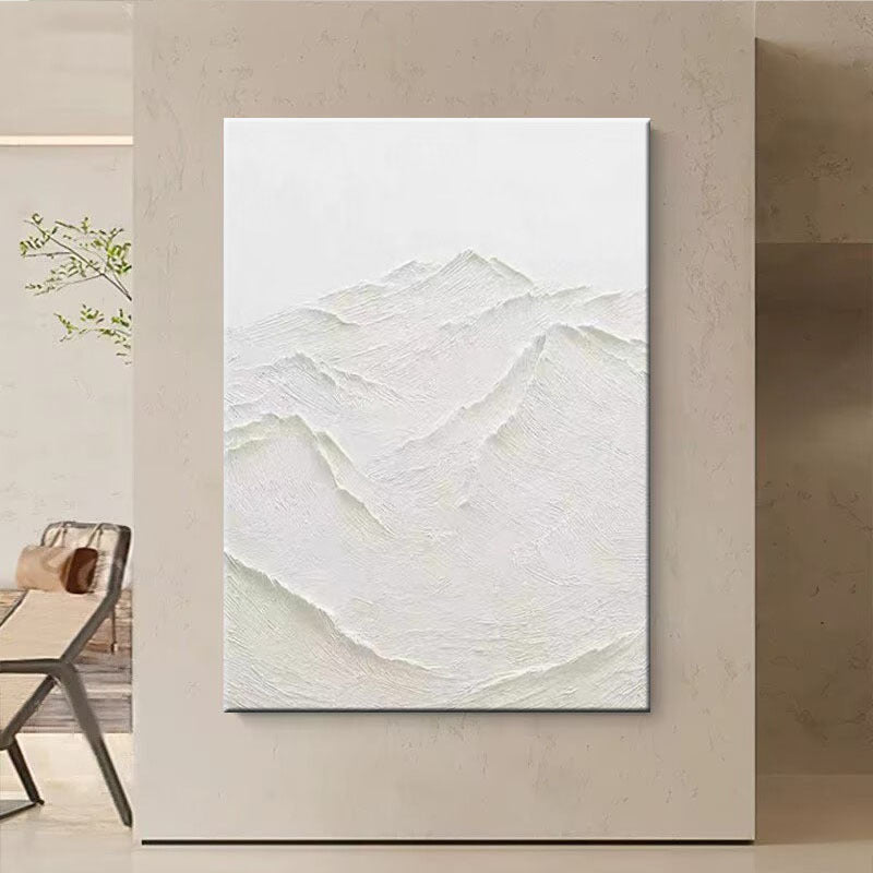 Künstlerische Texturierte Berg Leinwand Wanddekoration