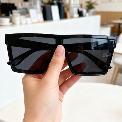 Fette Rechteck-Sonnenbrille Brehn