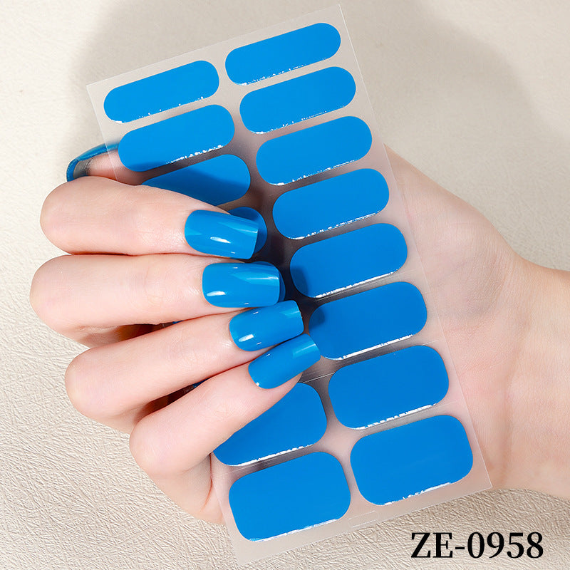 Matte Gel Nagelstreifen