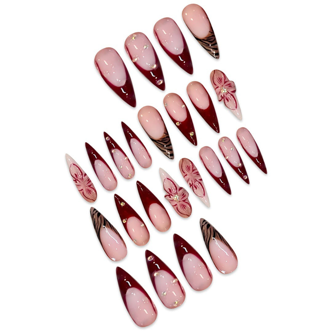 Premium Abstract Nail Art Extensions Brehn