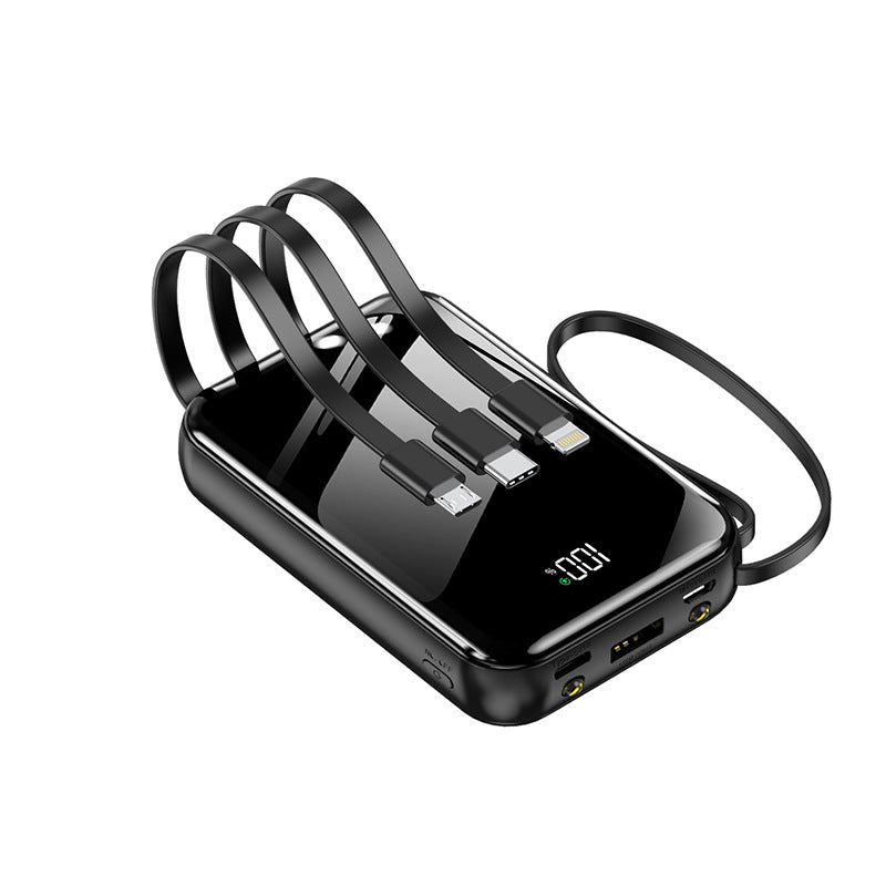 Tragbare Powerbank mit integrierter Ladestation Brehn
