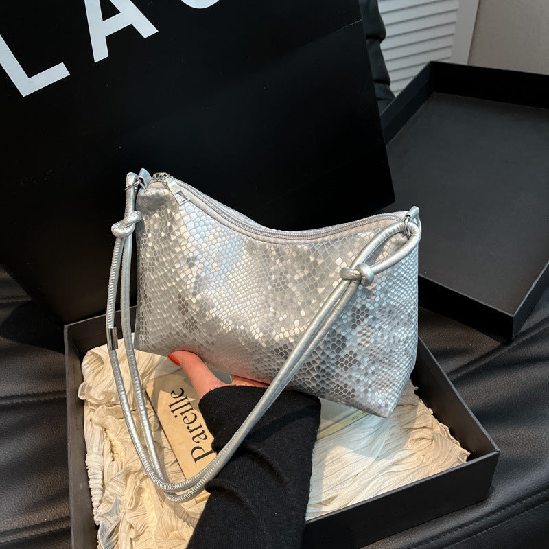 Schlangendruck Abendhandtasche