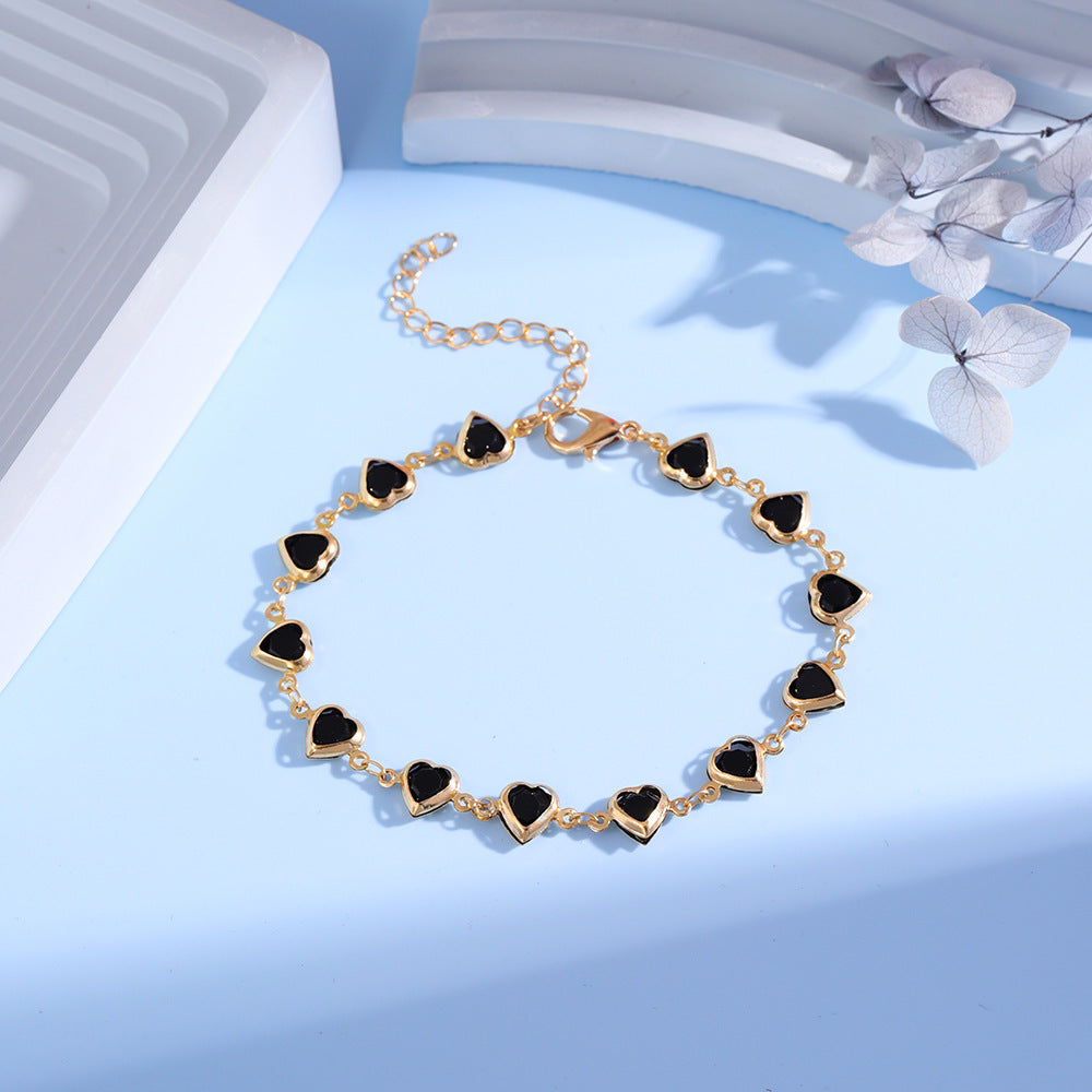 Herzförmiges Charm Armband Brehn