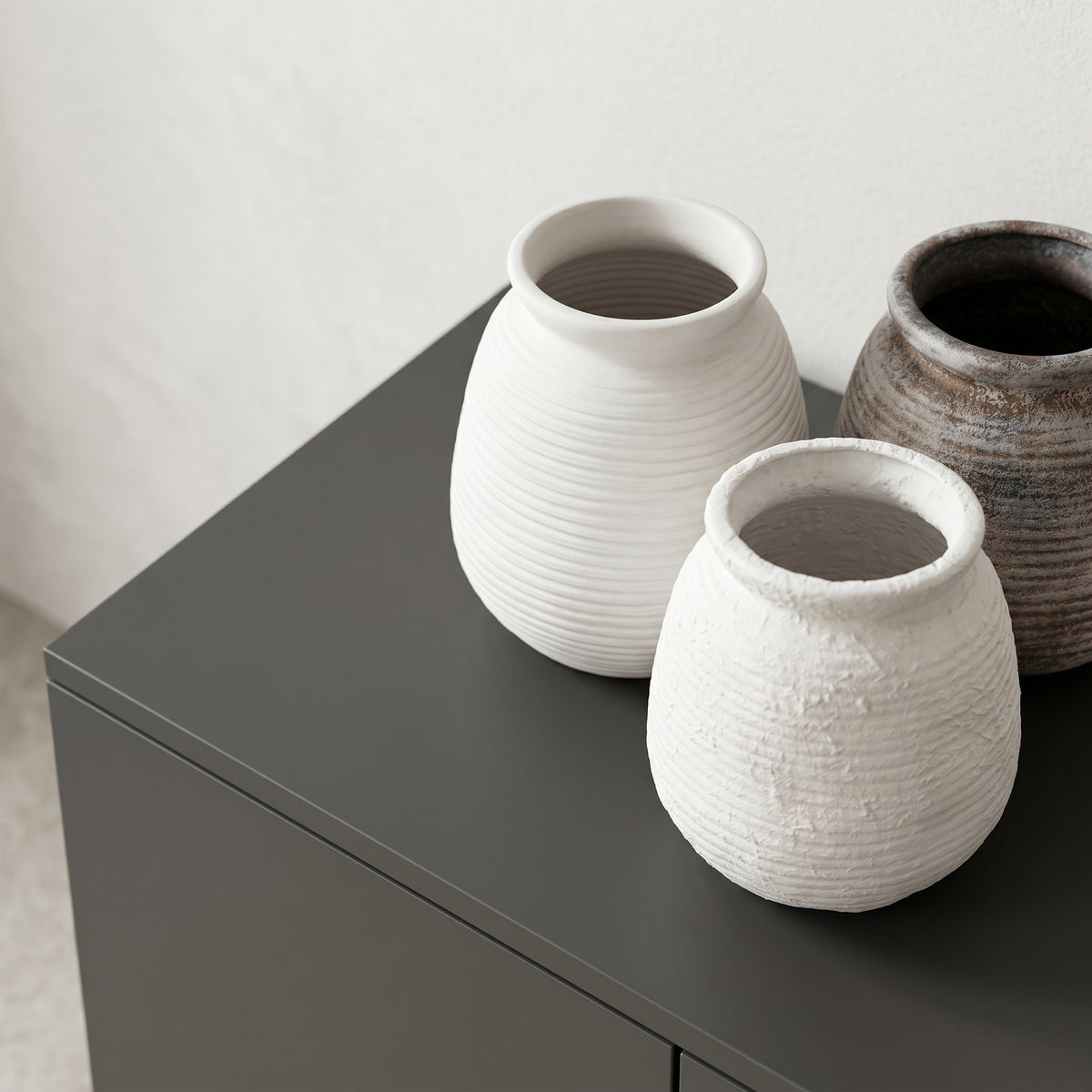 Handgefertigte Keramikvase Brehn
