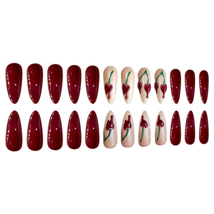 Stylisches Stiletto Press-On Nagelset Brehn