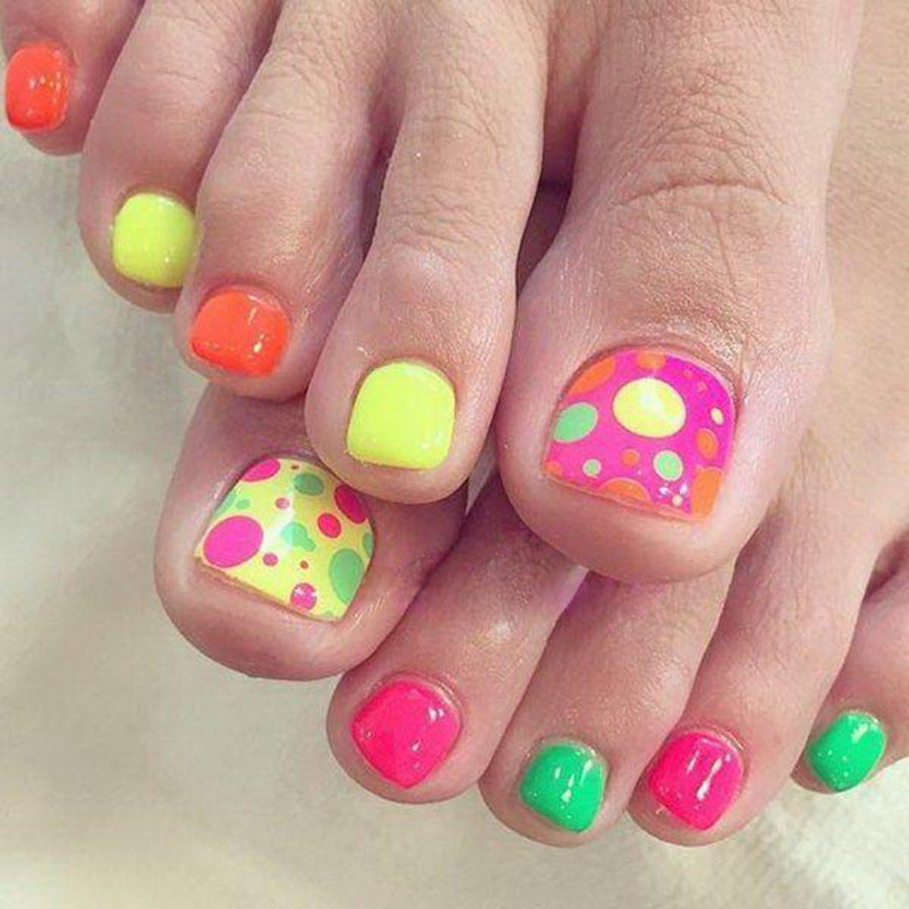 Elegante Fußnagelkunst Brehn