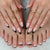 Stylisches Press-On Nagelkunst-Set mit elegantem Design Brehn