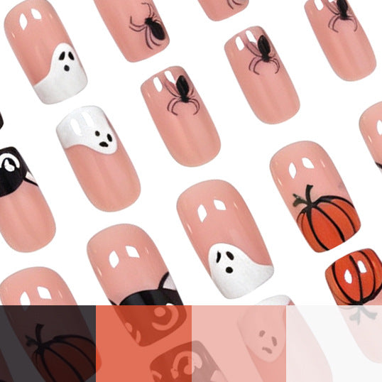 Kreative Halloween-Themen Nagelkunst-Verzierungen Brehn