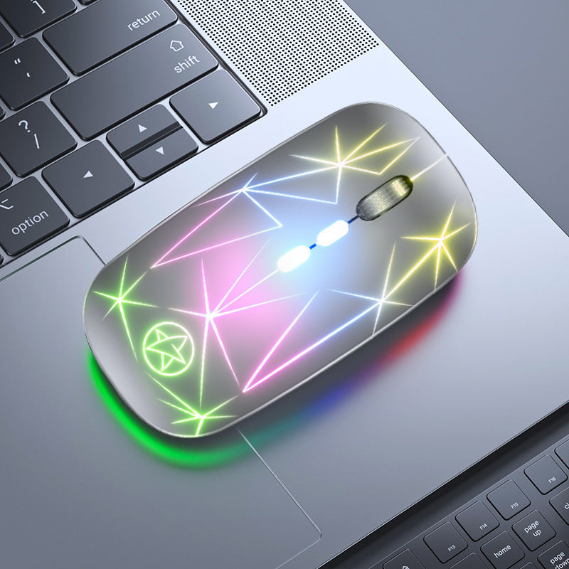 Bluetooth Gaming-Maus mit Dual-Modus und Rgb-Beleuchtung Brehn