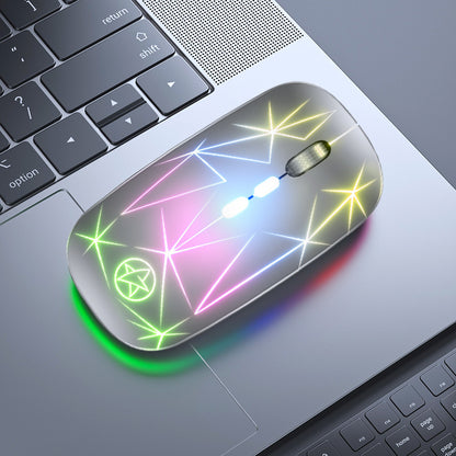 Bluetooth Gaming-Maus mit Dual-Modus und Rgb-Beleuchtung Brehn