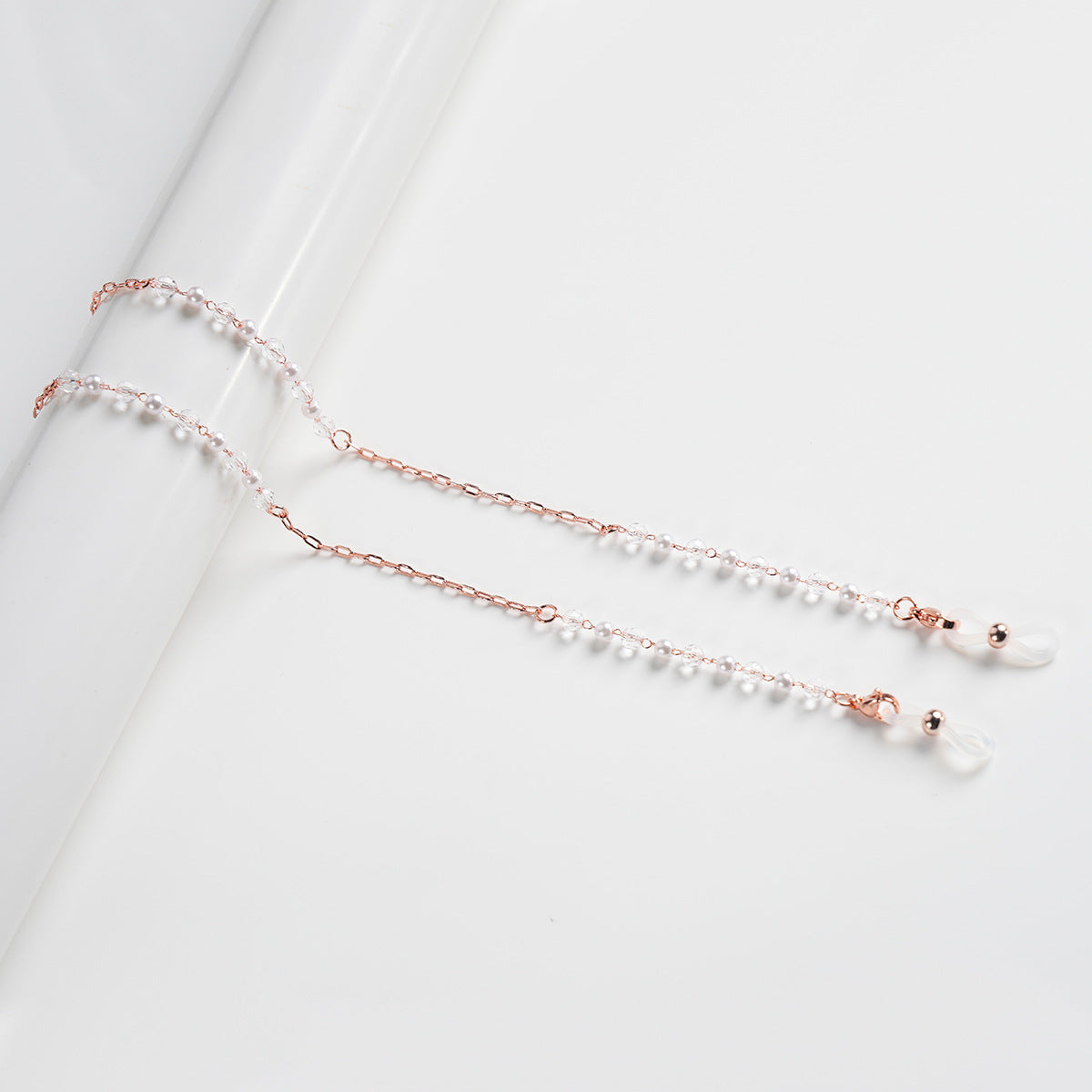 Eleganter Perlenkette Brillenhalter Brehn