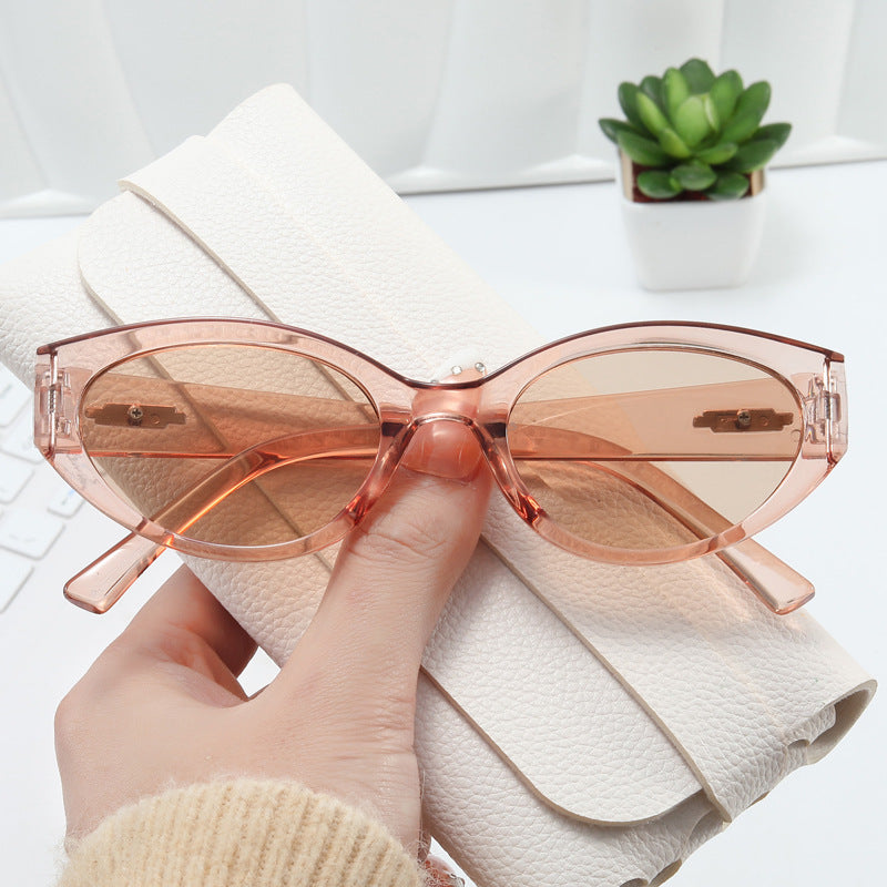 Damen Cat-Eye Sonnenbrille mit elegantem Kunststoffrahmen Brehn