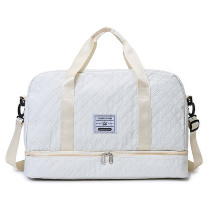 Stylische gesteppt Reis Duffle Bag Brehn