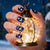Kunstnagelset mit festlichem Schneeflocken-Design Brehn
