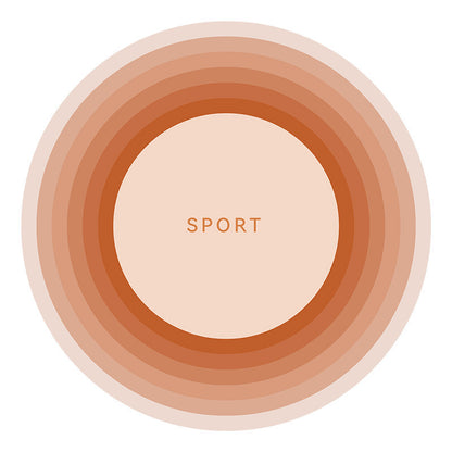 Abstract Sports-Themed Area Mat Brehn