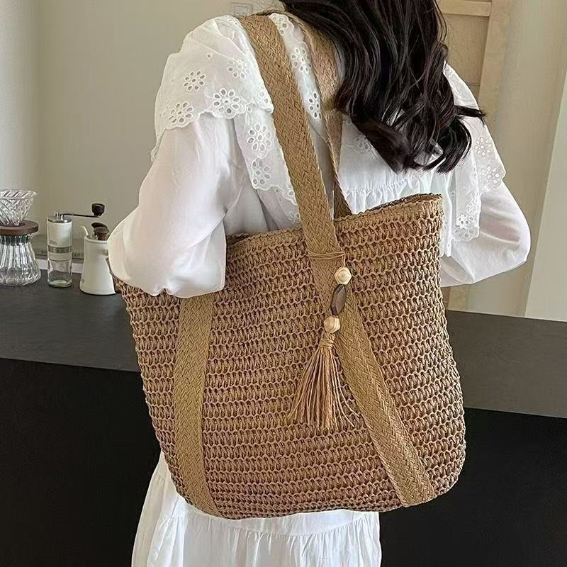 Handgefertigte Basttasche Brehn