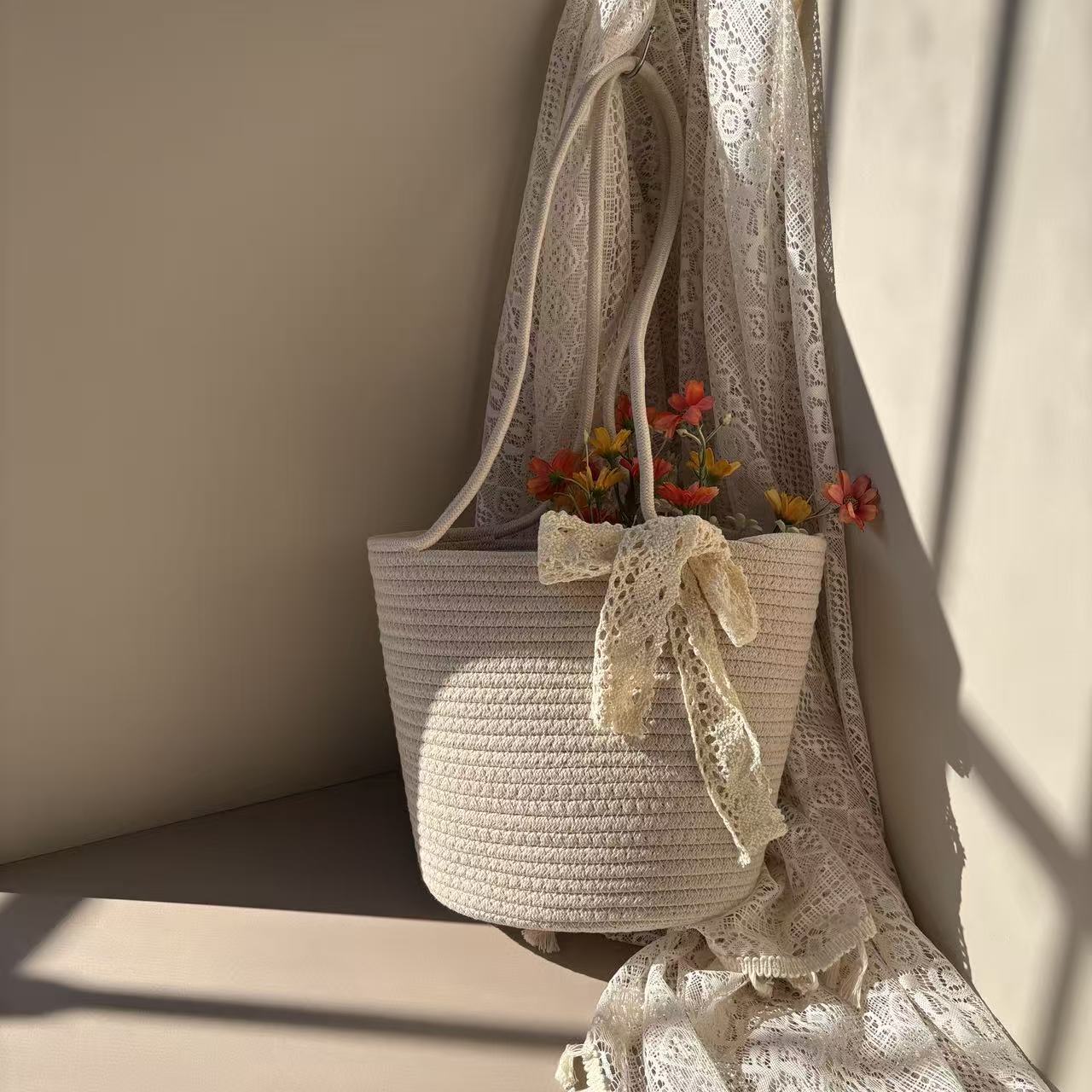 Handgefertigte Strukturierten Tote-Tasche Brehn