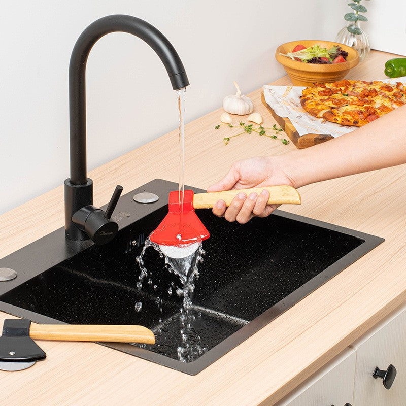 Pizzaschneider mit Ergonomischem Holzgriff Brehn