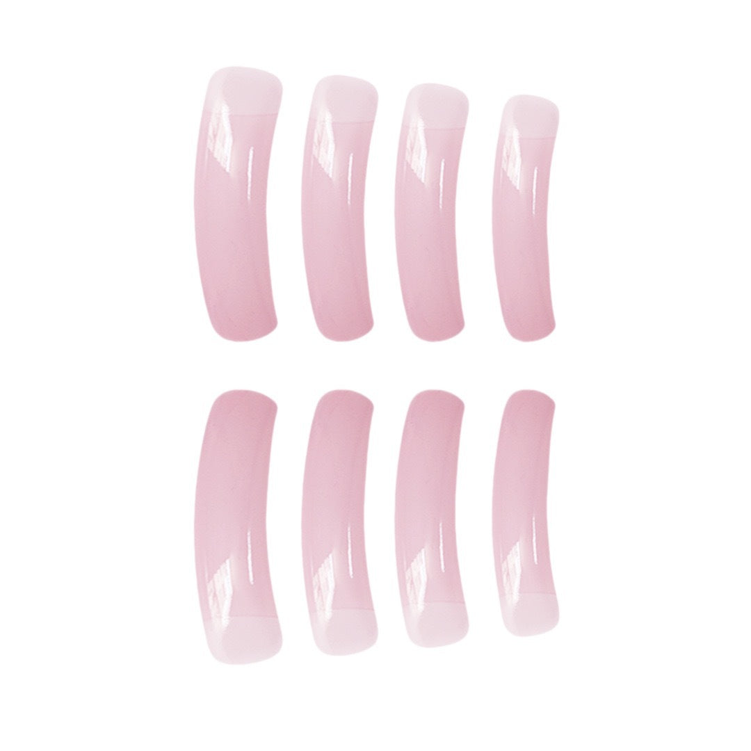 Premium Lange Transparente Press-On Nagelverlängerungen Brehn