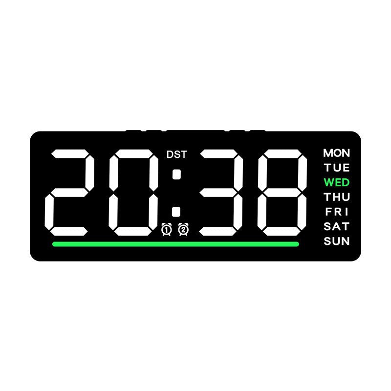 Digitaler Wanduhr mit LED-Anzeige Brehn