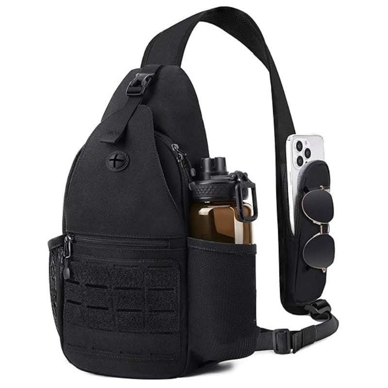 Ergonomischer Sling-Rucksack mit Mehreren Fächern und Praktischen Halterungen Brehn
