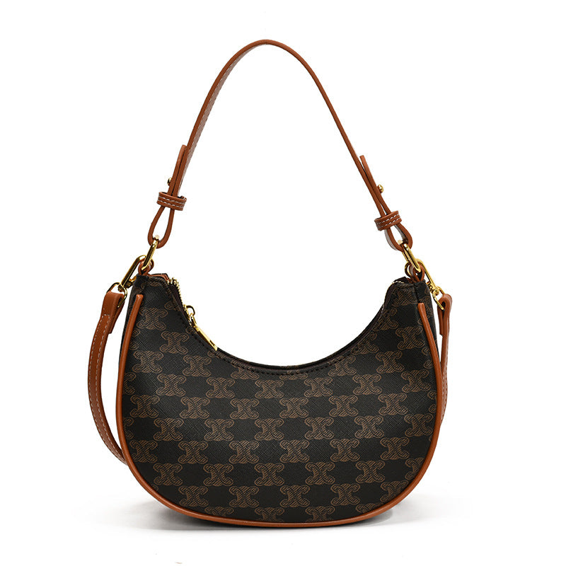 Elegante Strukturierte Schultertasche Brehn