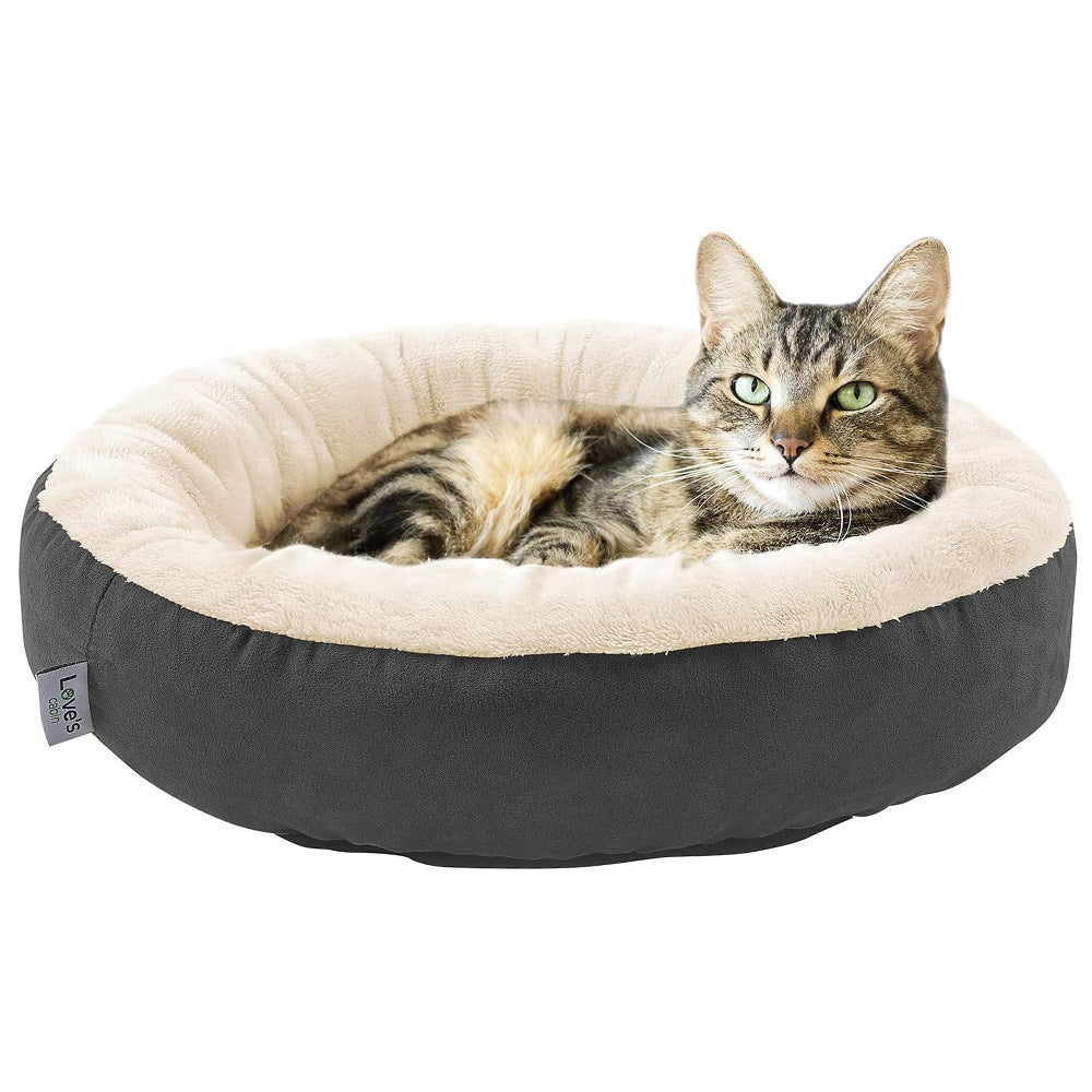 Gemütliches Katzen Brehn Bett