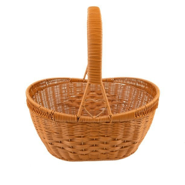 Damen Handgefertigter Rattan Einkaufskorb Brehn