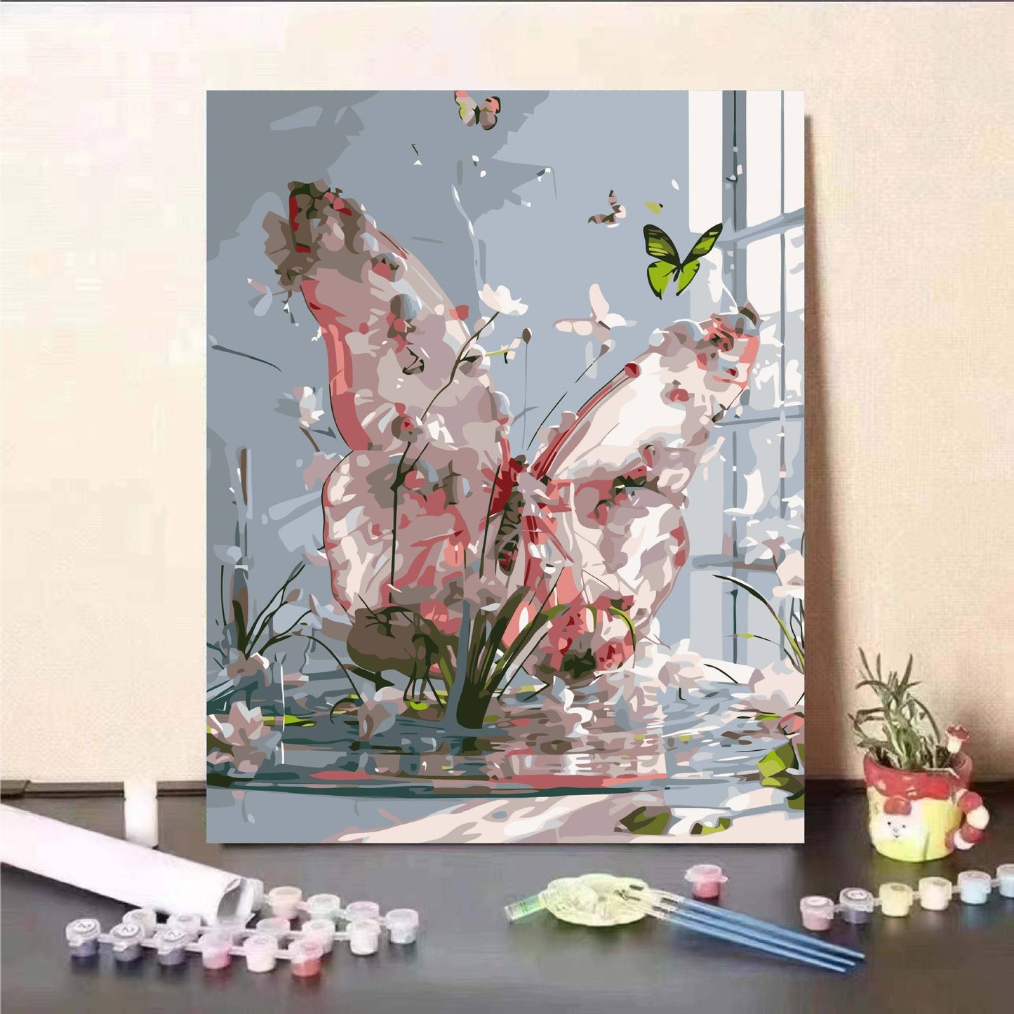 Floral Fantasy Malen nach Zahlen Wandkunst Brehn