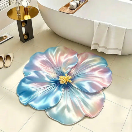 Floral Shape Badematte