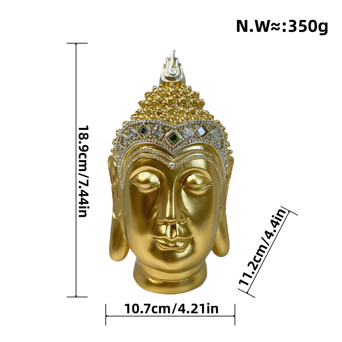 Dekorative Buddha Statue Brehn