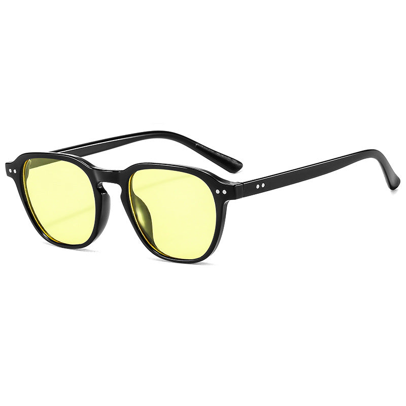 Herren Retro-inspirierte runde Sonnenbrille Brehn