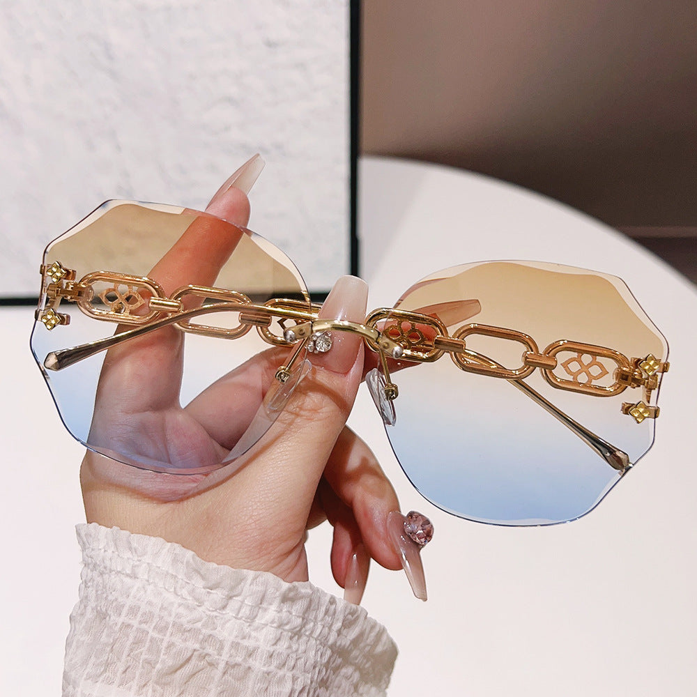Elegante Übergroße Achteckige Sonnenbrille Brehn