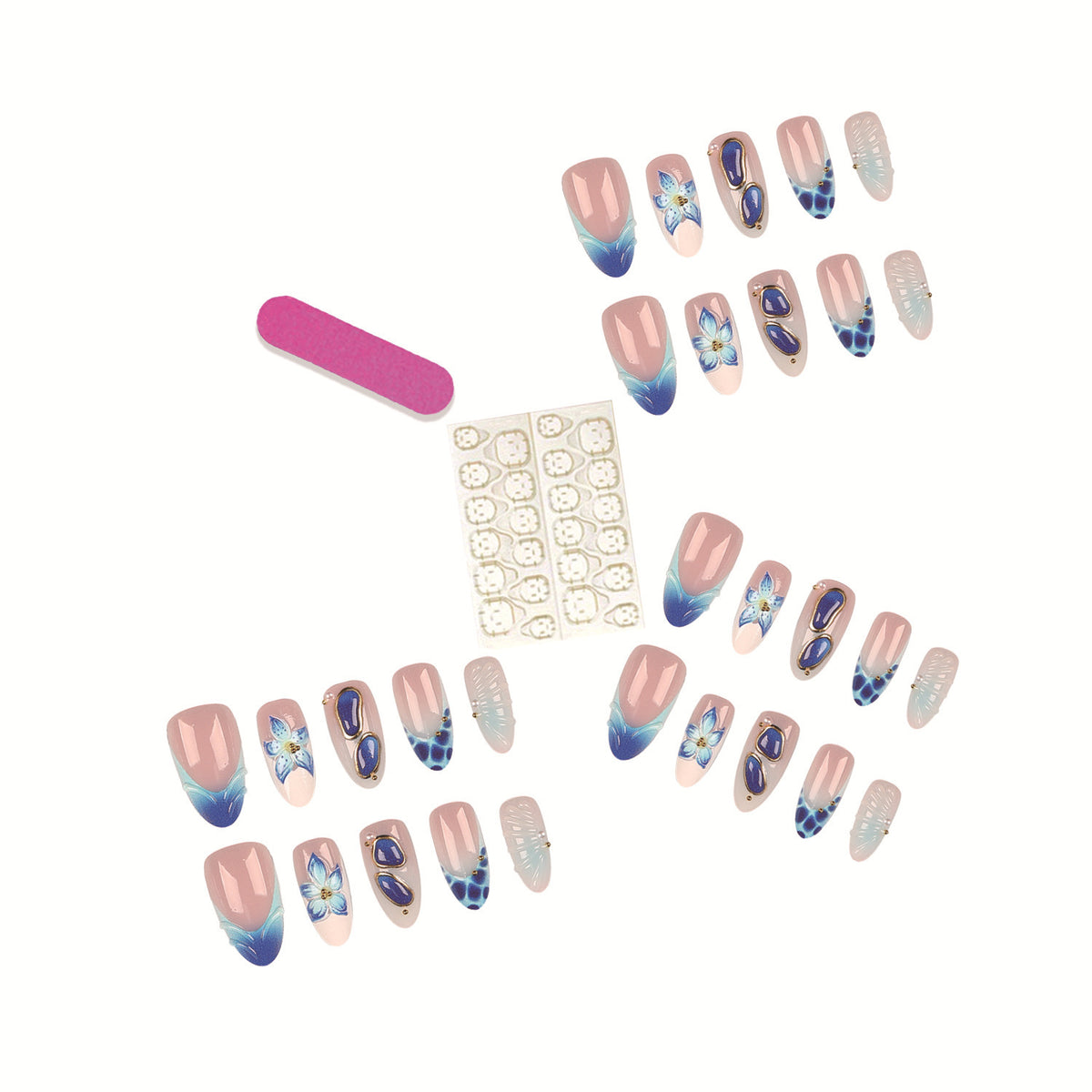 Elegantes Nagelkunst-Set
