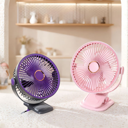 Damen Tragbarer Tischventilator mit flexibler Neigung Brehn