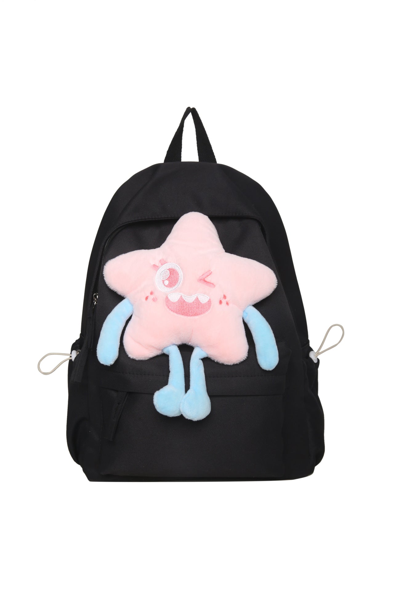 Plüsch-Rucksack mit Spielerischem Sternen-Motiv Brehn