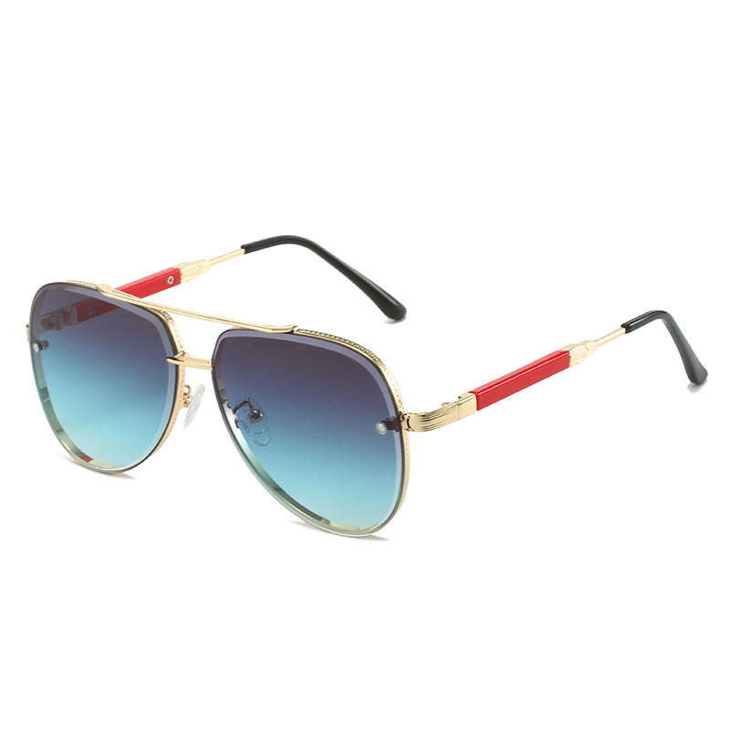 Modebewusste Übergroße Fliegerbrille Brehn