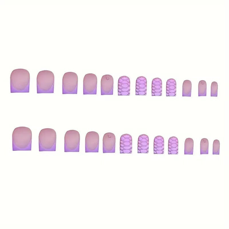Künstlerisches Gel-Nagelset Brehn