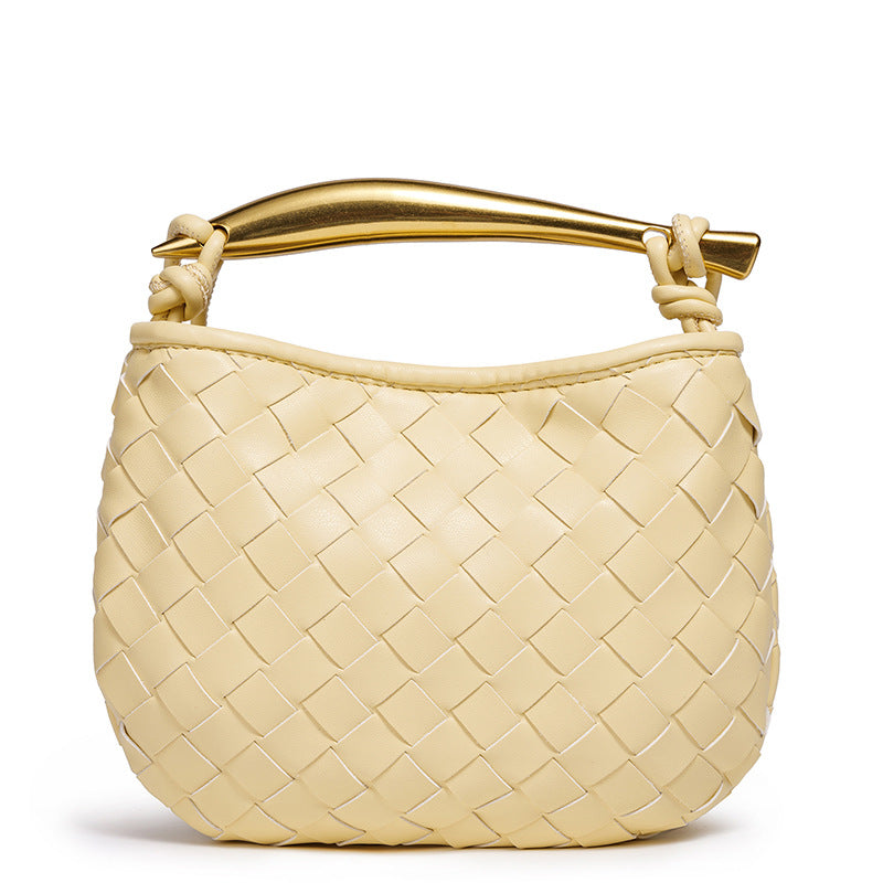 Stilvolle geflochtene Handtasche Brehn