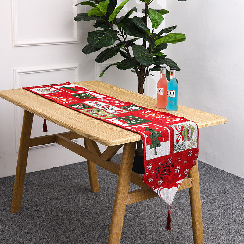 Weihnachts Tischläufer mit Rentier-Motiv Brehn