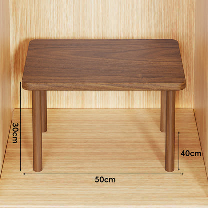 Verstellbarer Mehrhöhe Holz Monitorständer und Desktop Regal