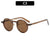 Runde Vintage Sonnenbrille