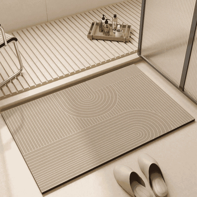 Absorbierende Luxus-Badezimmermatte Brehn